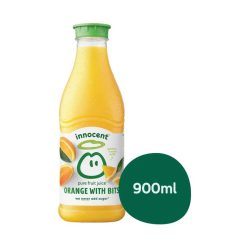 Innocent Orange Juice with Bits 900ml