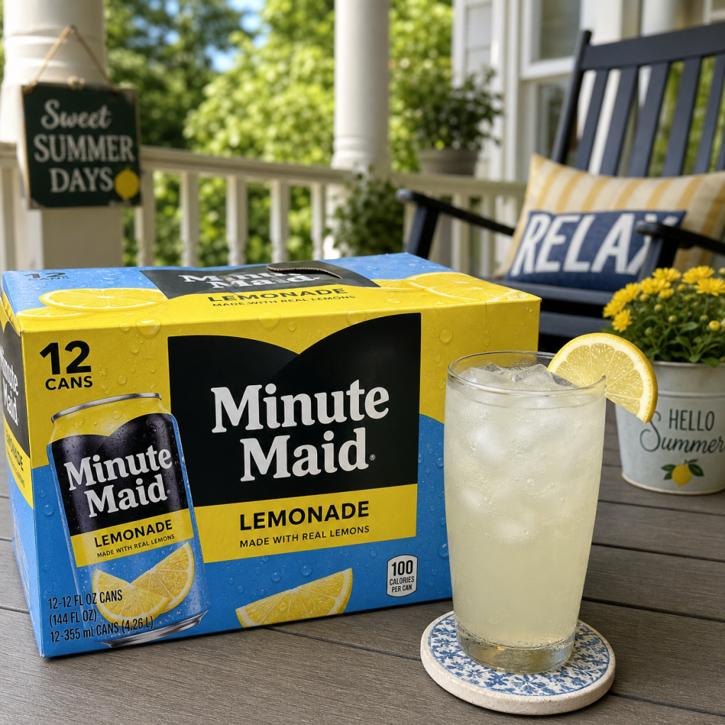 Minute Maid Lemonade 12oz 12-Pack